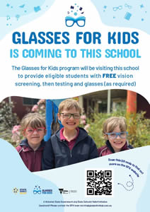 Poster of Glasses for Kids is Coming to this school